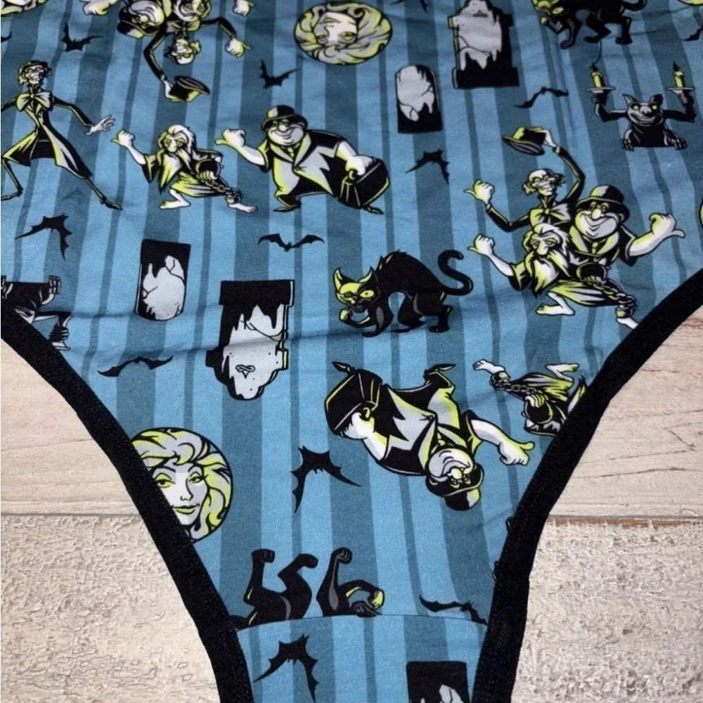 NWT TORRID Cheeky Pantie Sz 4X Blue Disney Haunted Mansion